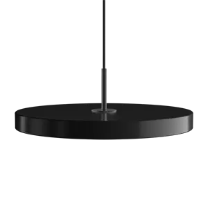 Umage - Asteria pendel m/ sort top - medium - Black (Ø43 cm)